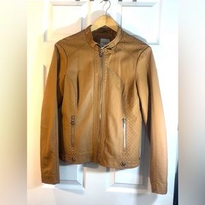 Guess vegan leather moto jacket